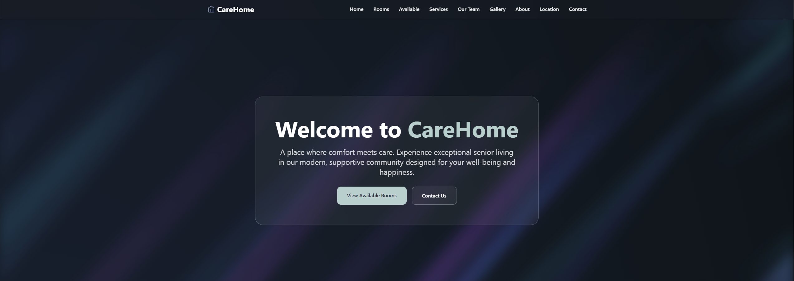 care home
