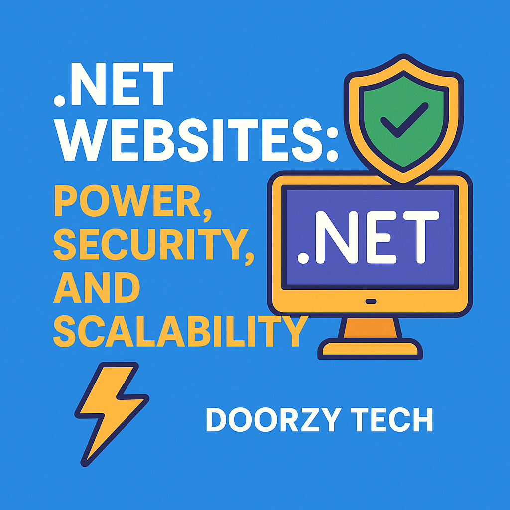 .NET Websites: Power, Security, and Scalability for Modern Businesses