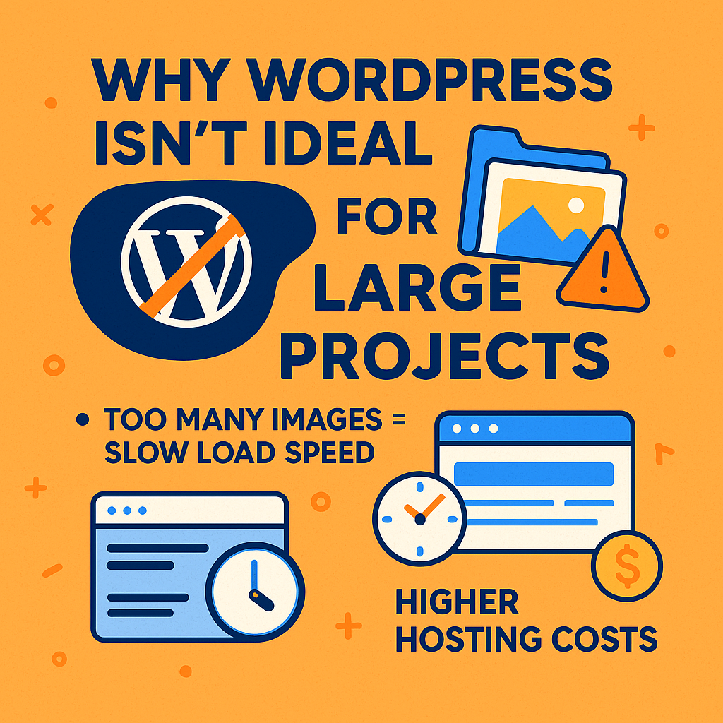 Why WordPress Isn’t Ideal for Large-Scale Projects