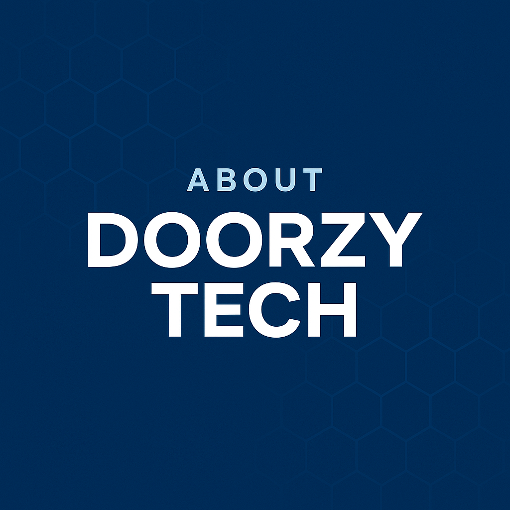 About Doorzy Tech – Building the Future of Digital Solutions