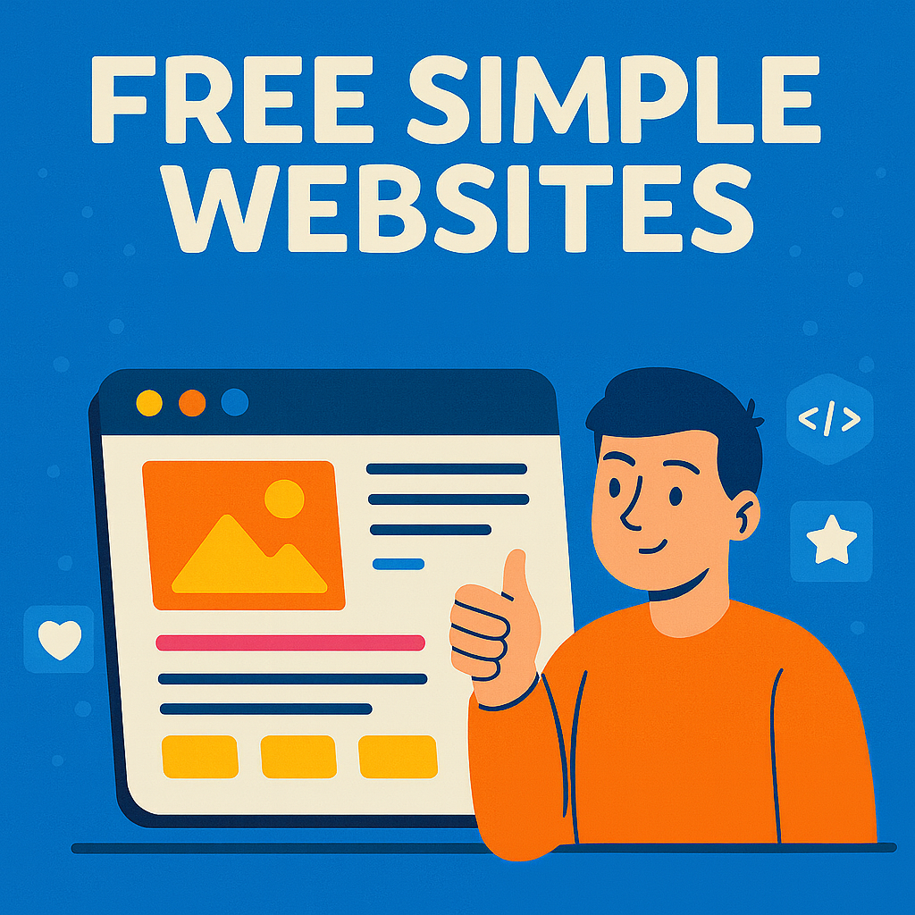 Doorzy Tech Builds Free Simple Websites – No Database Needed
