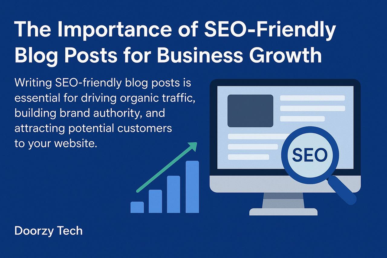 The Importance of SEO-Friendly Blog Posts for Business Growth