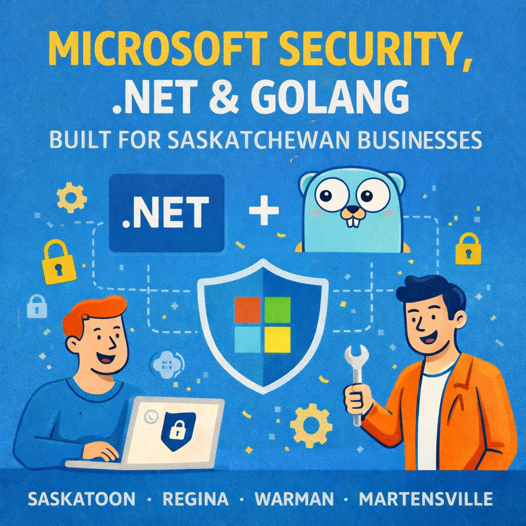 Microsoft Security, .NET, and Golang: How Doorzy Tech Builds Safer Systems in Saskatchewan
