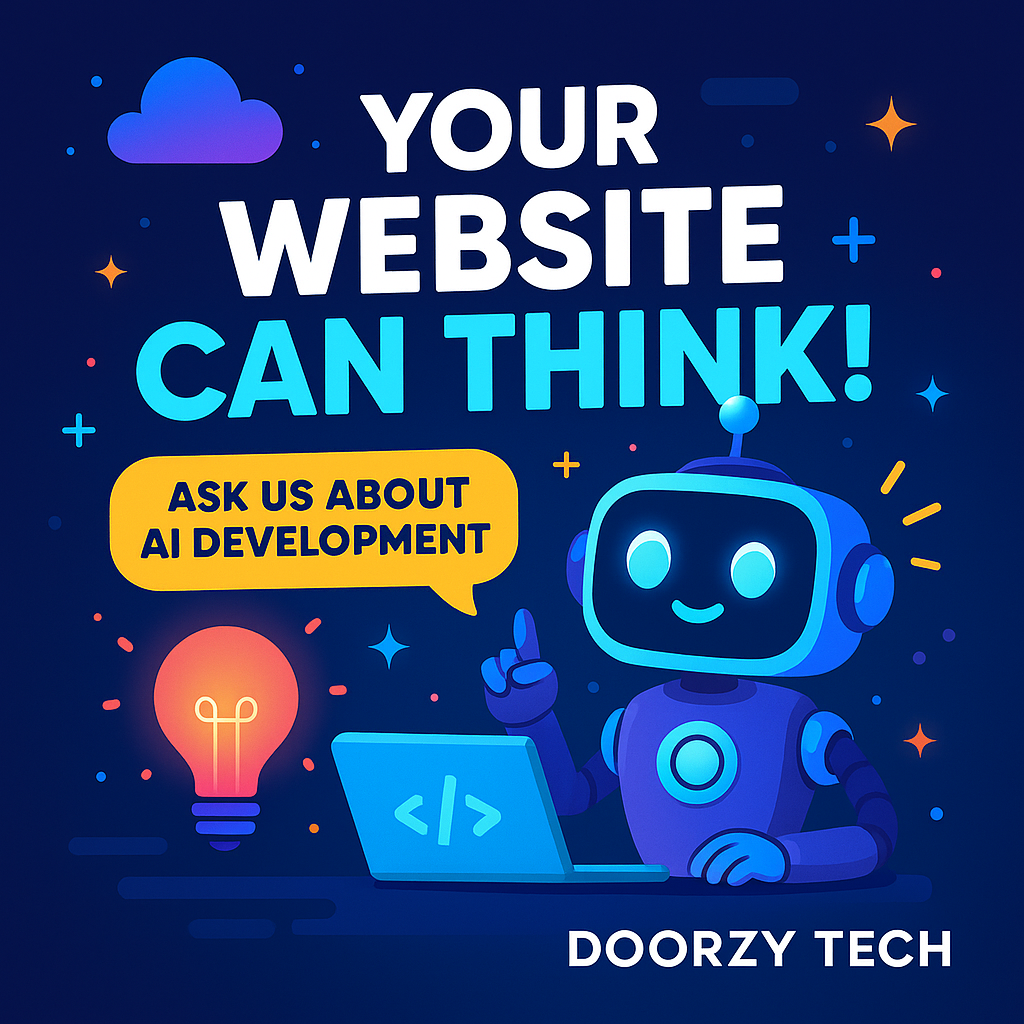 AI-Powered Websites for Saskatchewan Businesses — Only with Doorzy Tech .NET 