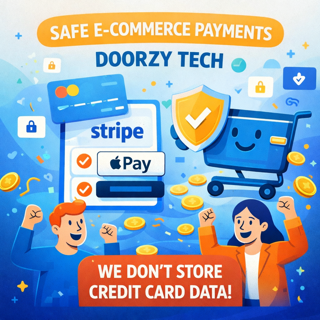 E-Commerce Best Practices: Secure Payments the Right Way With Doorzy Tech