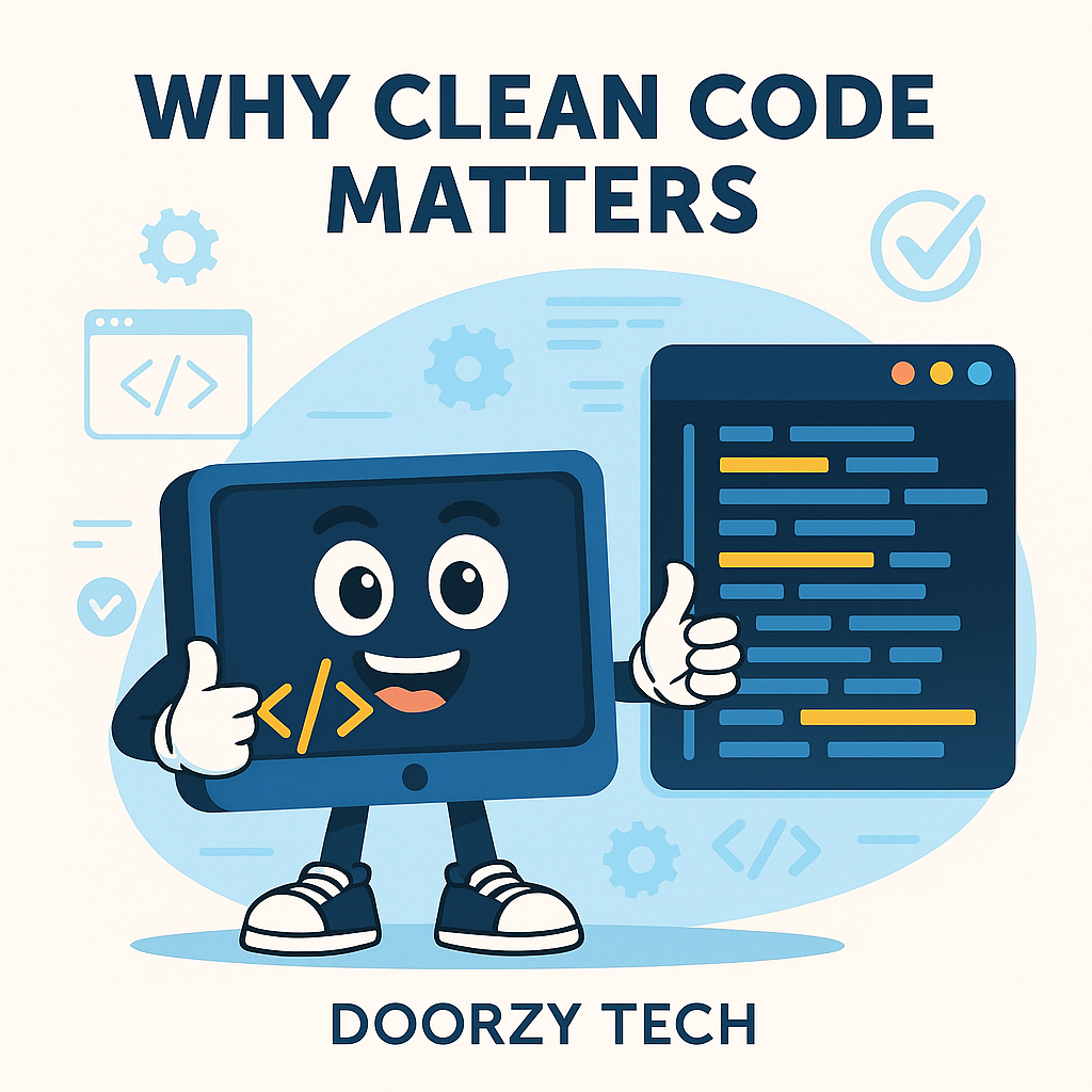 Why Clean Code Matters — The Doorzy Tech Way