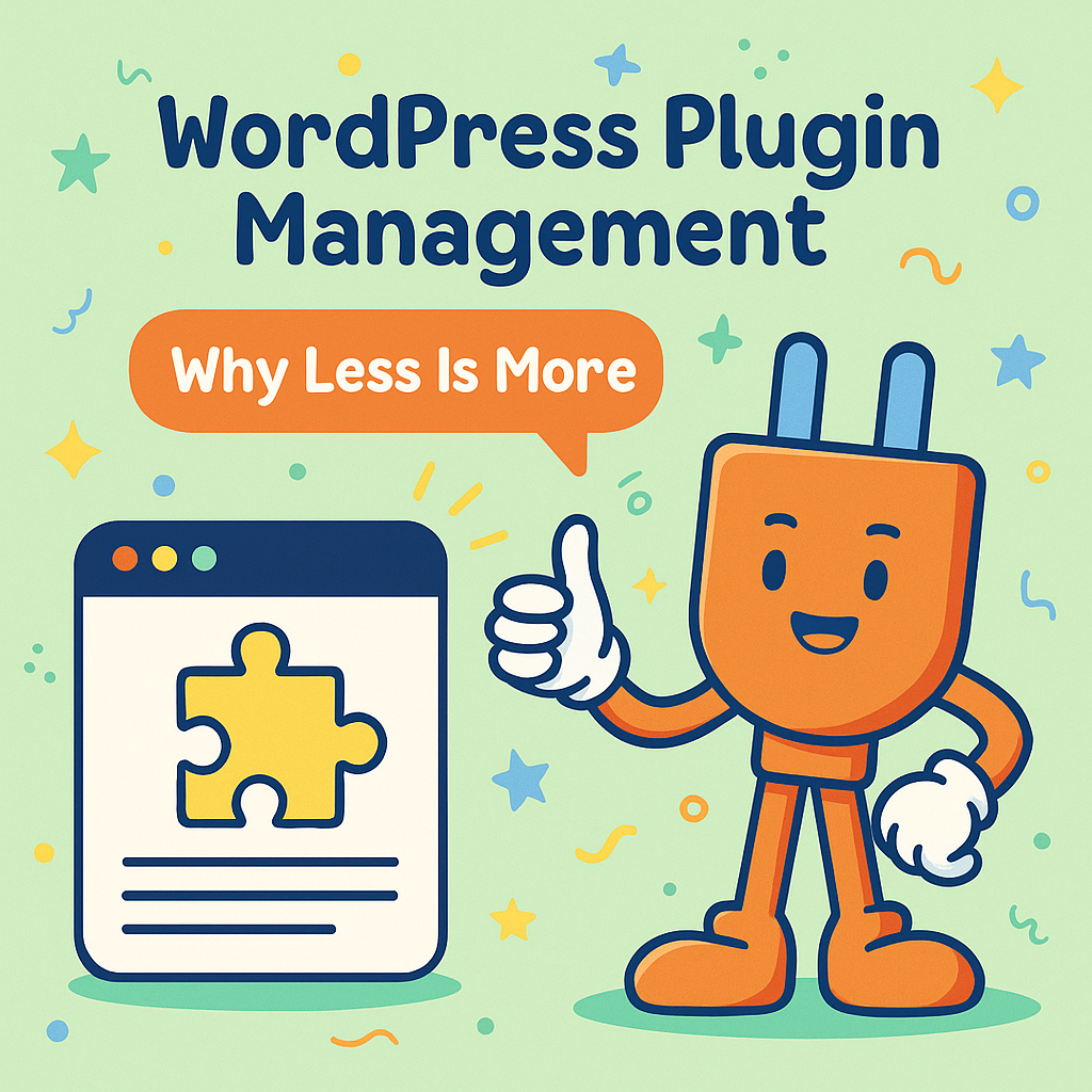 WordPress Plugin Management — Why Less Is More