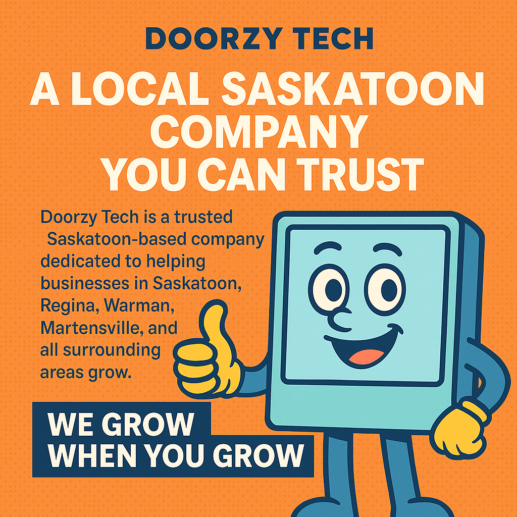 Doorzy Tech: A Local Saskatoon Company You Can Trust