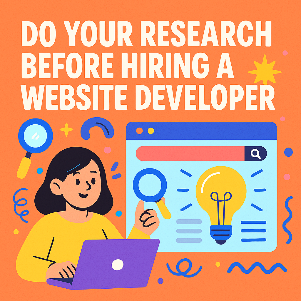 Do Your Research Before Hiring a Website Developer – Know What You’re Looking For