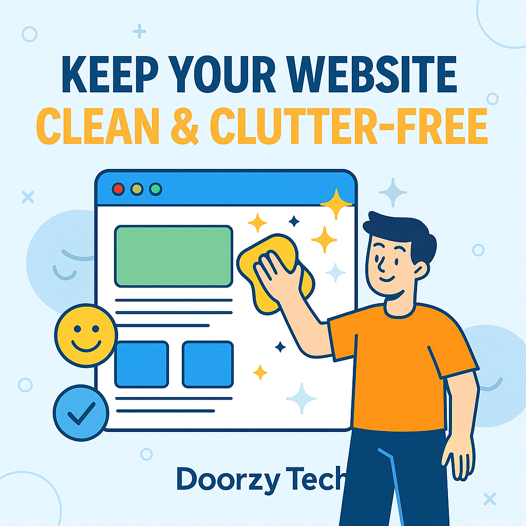 Why a Clean, Clutter-Free Website Ranks Higher and Keeps Visitors Coming Back