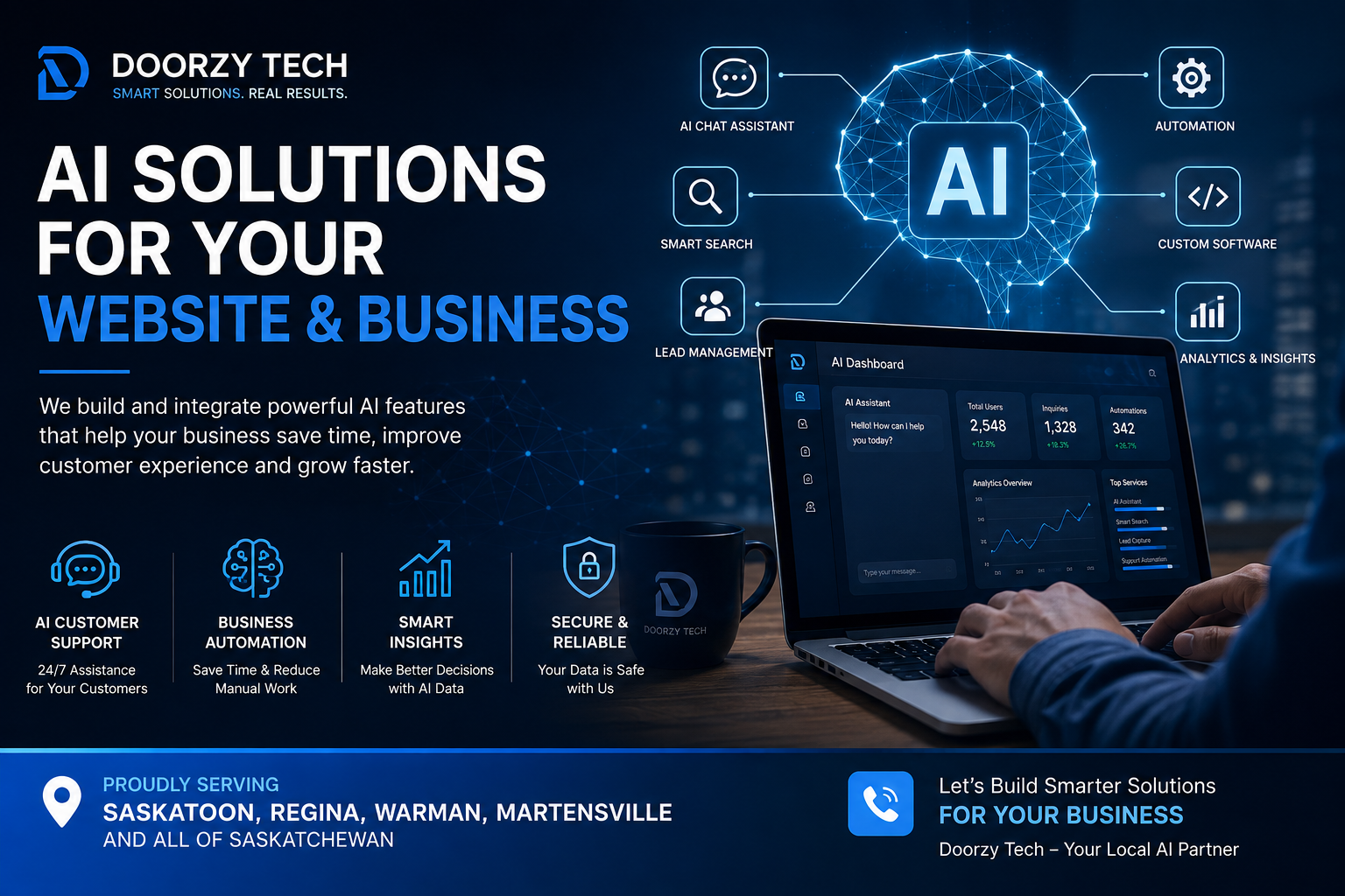 Bring AI to Your Website and Business with Doorzy Tech