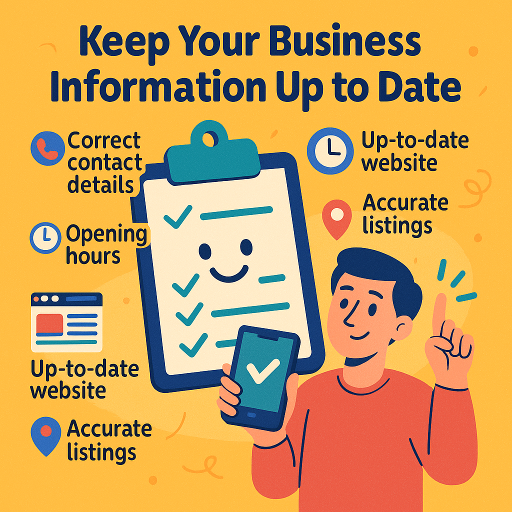 Keep Your Business Information Up to Date
